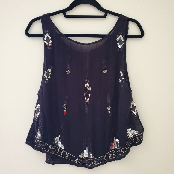 Free People Sequin Tank Top 😍 - Picture 2 of 10